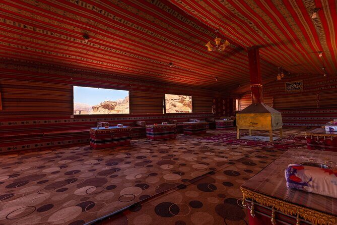 1 Day & 1 Night | Stay & Jeep + Camel Tour in Wadi Rum | Magic Bedouin Star - Stop 2: Sand dune drive-by views, then a climb to 360 degrees