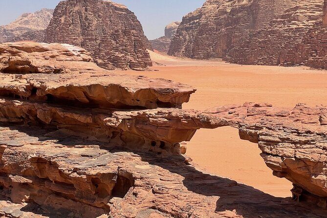 4 Hour Jeep Tour Wadi Rum Desert Highlights (morning or sunset) - Jebel Khazali / Khazali Canyon: Caravans, Pilgrims, and Inscriptions