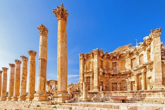 5-Day Private Tour, Jordan's Flames - Jerash’s Roman scale and the Dead Sea’s weird joy on Day 2