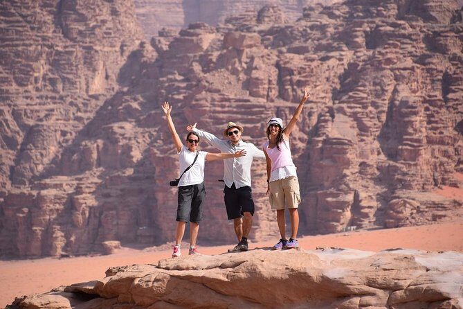 5 Day Tour: Amman Petra Jerash Mount Nebo Shobak Castle Wadi Rum Red & Dead Sea - Wadi Rum jeeps, Gulf of Aqaba beach time, and a Dead Sea float