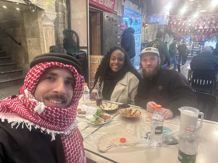 Amman: Guided Food Tour in Downtown - Paris Square Start: a clean way to begin downtown Amman