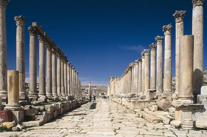 Amman - Jerash - Ajloun - Amman - Jerash’s Oval Plaza and how two hours feels just right