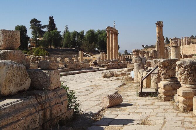 Classic 6 Days Jordan Tour without Hotels - Day 2: Roman Jerash and Amman Citadel + Downtown Souq