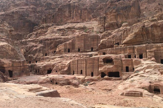 Day Tour to Petra from Aqaba - Petra, guided: Siq, Treasury, Royal Tombs, and the theatre