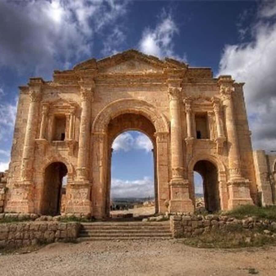 Explore Northern Jordan:Amman to Jerash, Ajloun,and Umm Qais - Ajloun Castle: a 12th-century fortress with Jordan Valley panoramas