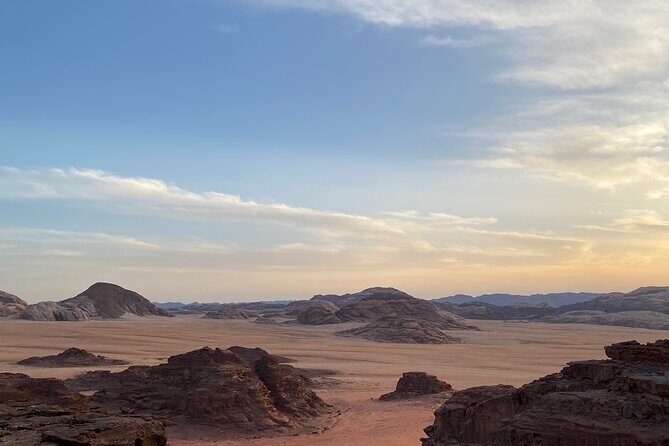 Explore Wadi Rum: Jeep Tour, Bed and Breakfast, and Dinner - Mushroom Rock and Um Frouth Rock Arch: short stops that hit hard