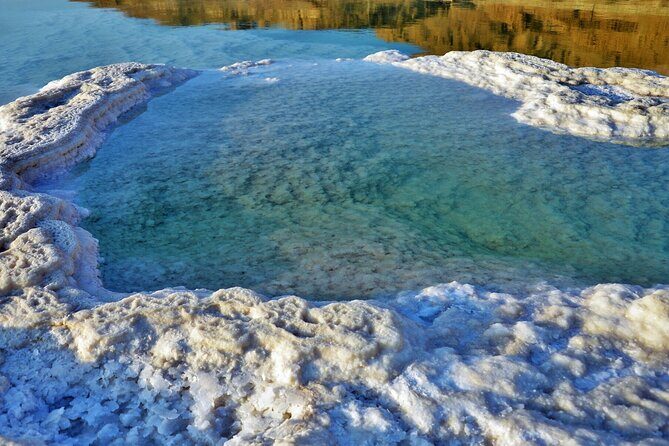 From Amman: Madaba, Mount Nebo, Baptism Site and Dead Sea - Dead Sea time: the float-and-fix-it finale
