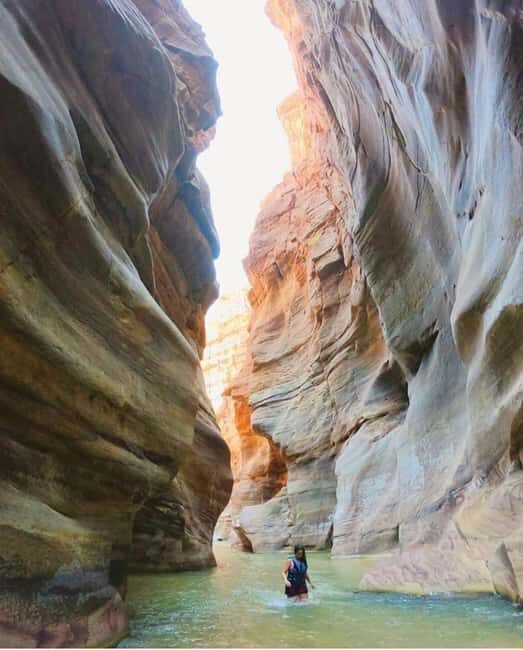 From Amman or Madaba: Wadi Mujib Hiking Tour - A Full-Day Combo: Wadi Al-Mujib Hike Meets Dead Sea Floating