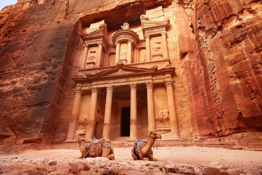 From Amman: Petra and Dead Sea Full Day Tour - Your First Big Stop: Entering Petra (and Managing 4 Hours)
