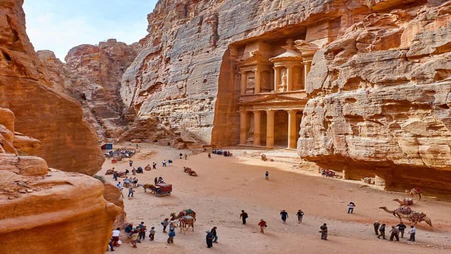 From Amman: Petra & Dead Sea Day Trip - Dead Sea Resort Day-Use: Pools, Lunch Buffet, and Mud Time