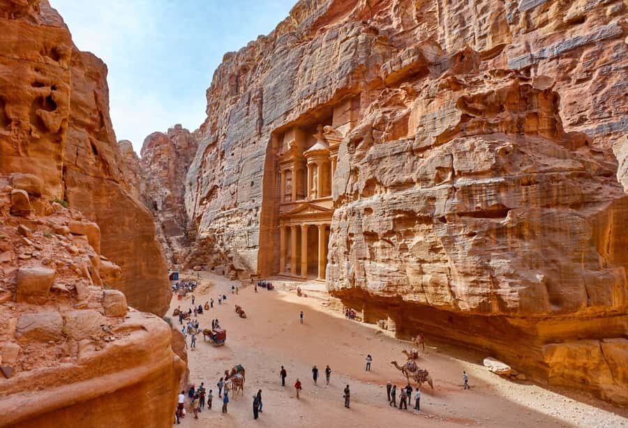 From Eilat: Petra Day Private Tour - Entering the Siq: the moment Petra earns its reputation
