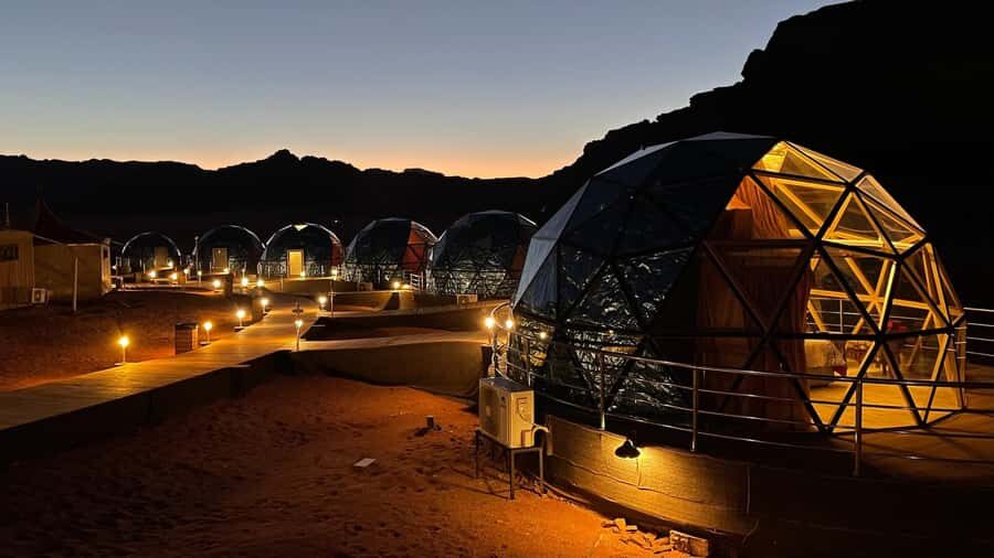 From Jerusalem: Petra, Wadi Rum & Aqaba 2-Day Glamping Tour - Logistics and timing: early starts, border waits, and fixed departures