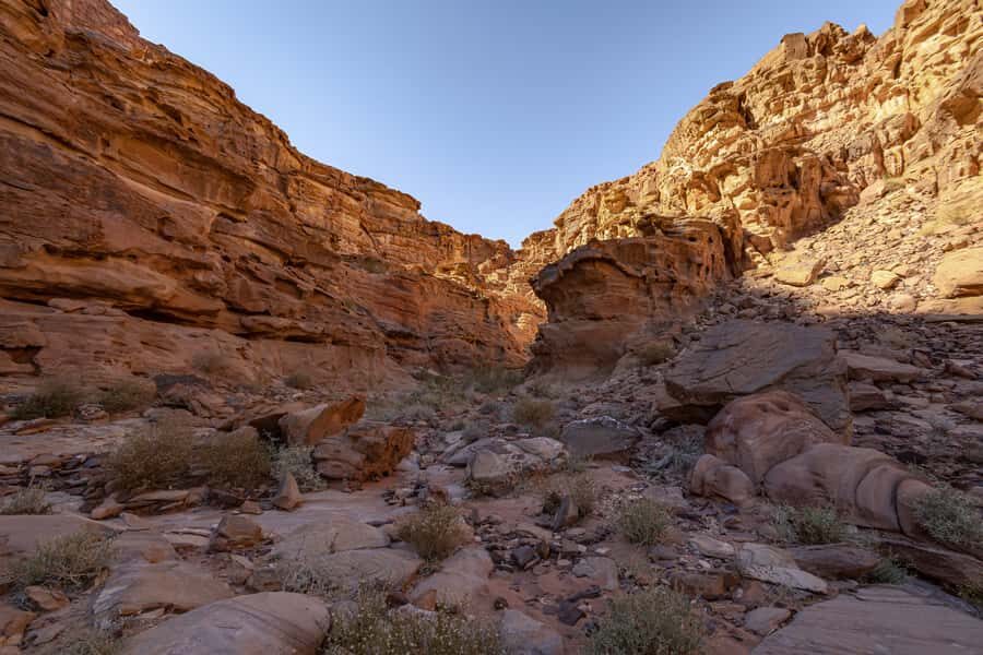 From Wadi Rum: 2-Day Hiking Adventure and Jeep Tour - Rock formations, Red and White Desert views, and the best photo angles