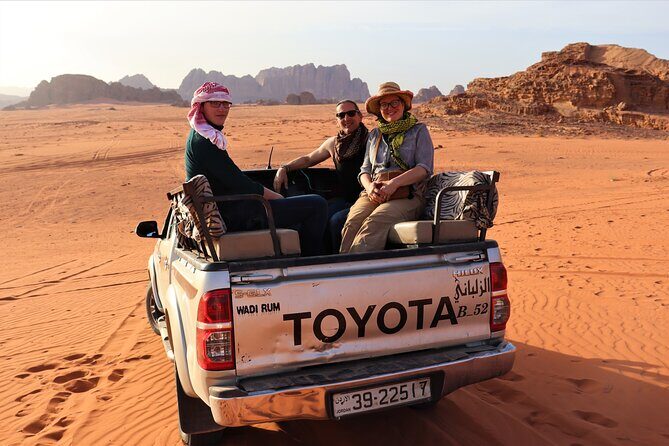 Full Day 4x4 Classic Desert Tour with overnight in private tent - A Full Day of Wadi Rum Highlights, Plus the Overnight Magic