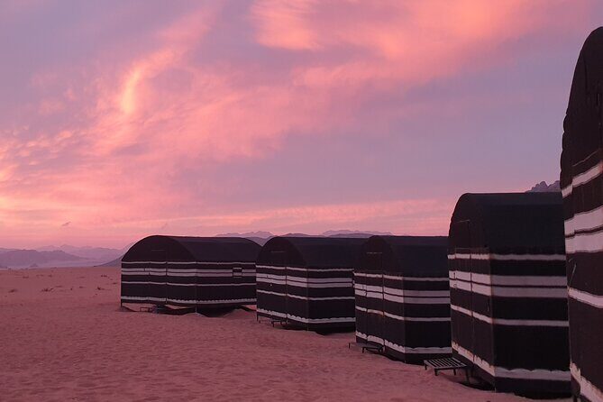 Full Day Jeep Tour and Overnight in Wadi Rum - Um Sabatah Camp: Sunset, Bedouin-Style Dinner, and Real Stars
