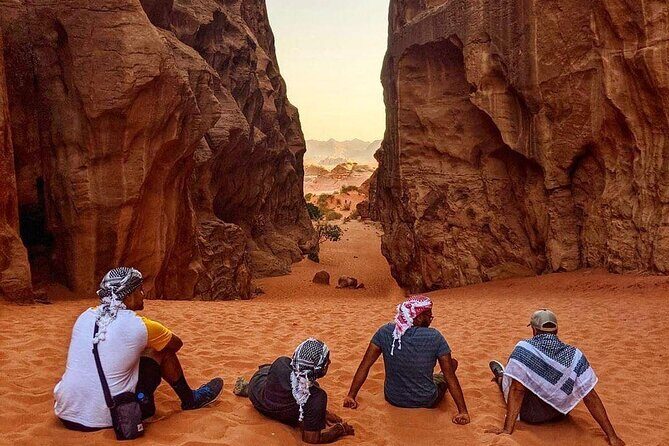 Full Day Jeep Tour in Wadi Rum Desert | Magic Bedouin Star - Stop 5: Lawrence’s House with a moderate climb