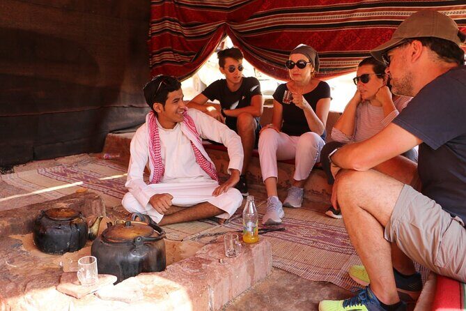 Full Day Jeep Tour in Wadi Rum (incl. Bedouin picnic lunch) - Abu Khasaba Canyon hike plus sandboarding: the most active stretch