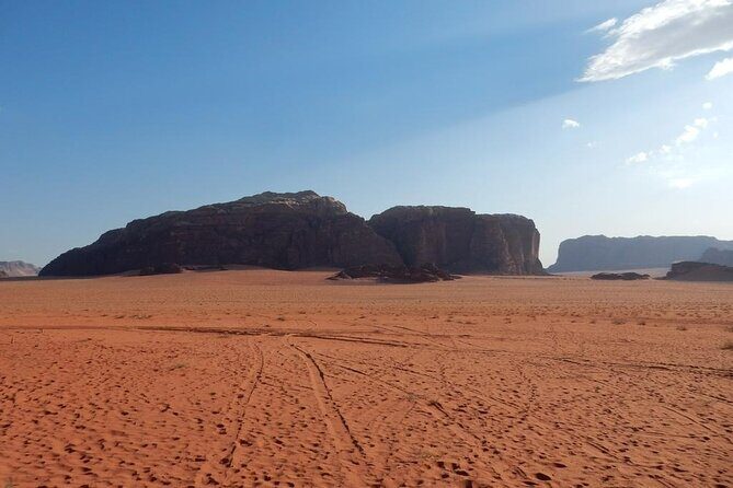 Full-Day Jeep Tour, Wadi Rum Desert Highlights - Burdah Rock Bridge: the best sunset math
