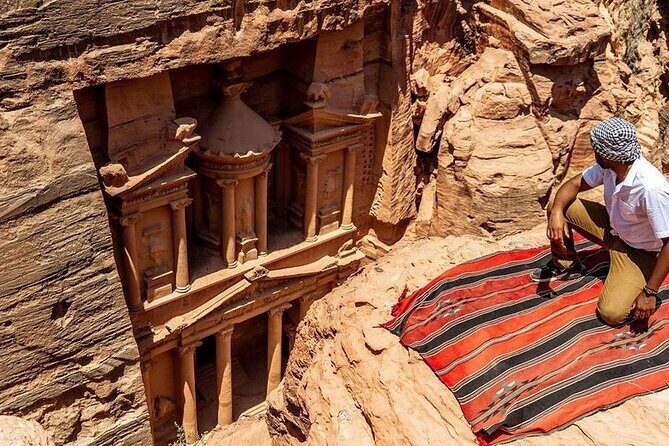 Full-Day Petra Adventure: Round-Trip Transportation from Amman - Al-Khazneh and Street of Facades: Where the Day Peaks