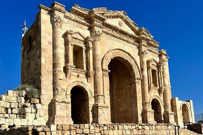 Full Day Private InterCity Tour Jerash Ajloun Umm Qais from Amman - A North Jordan Day That Hits Roman, Medieval, and Border-View Ruins