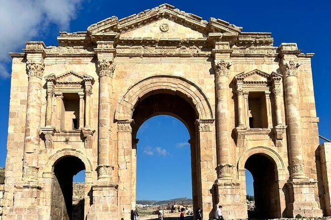 Full Day Private InterCity Tour Jerash Ajloun Umm Qais from Amman - Stop 3: Umm Qais—Gadara ruins and the border-to-border panorama