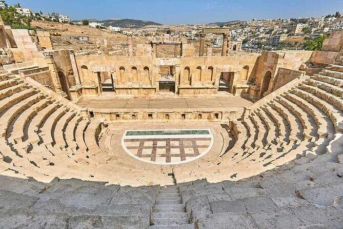 Full Day Tour in Jerash and Amman City from Amman - Roman Theatre: the 6,000-seat photo and story stop