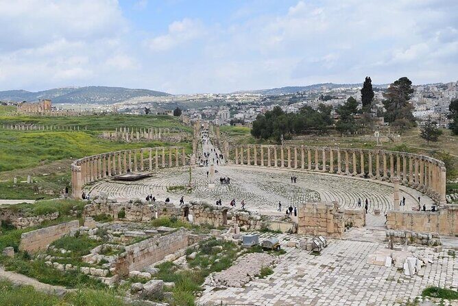 Full-Day Tour Jerash, Ajloun, and Umm Qais From Amman - Umm Qais: Roman Gadara ruins with a three-country viewpoint