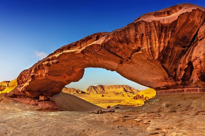 horse riding 2 hours tour in Wadi Rum - Stop 1: Lawrence’s Spring—legend first, views second