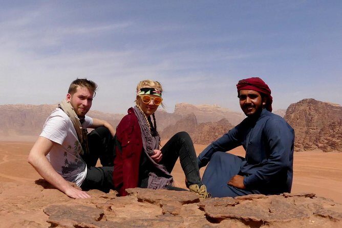 Jeep Tours in Wadi Rum with Bedouin Guide 2,3,4,5 hours | Magic Bedouin Star - Lawrence’s Spring: the water stop with a real climb