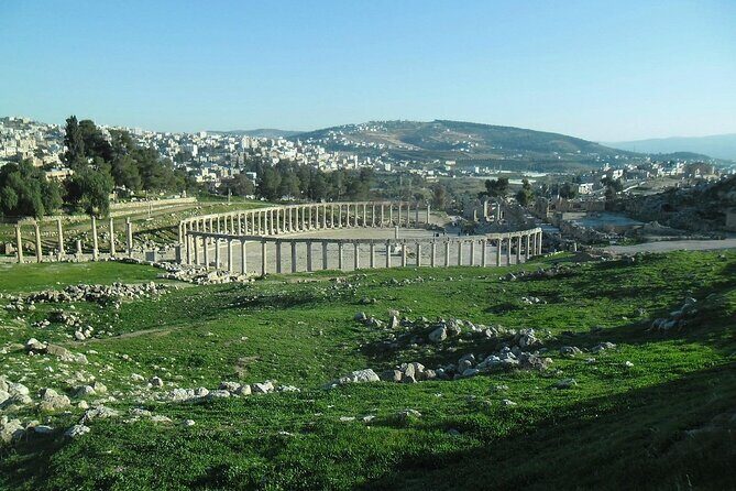 Jerash and Ajloun Castle Full day Tour - Jerash Ruins: Roman city power in a focused 1-hour stop