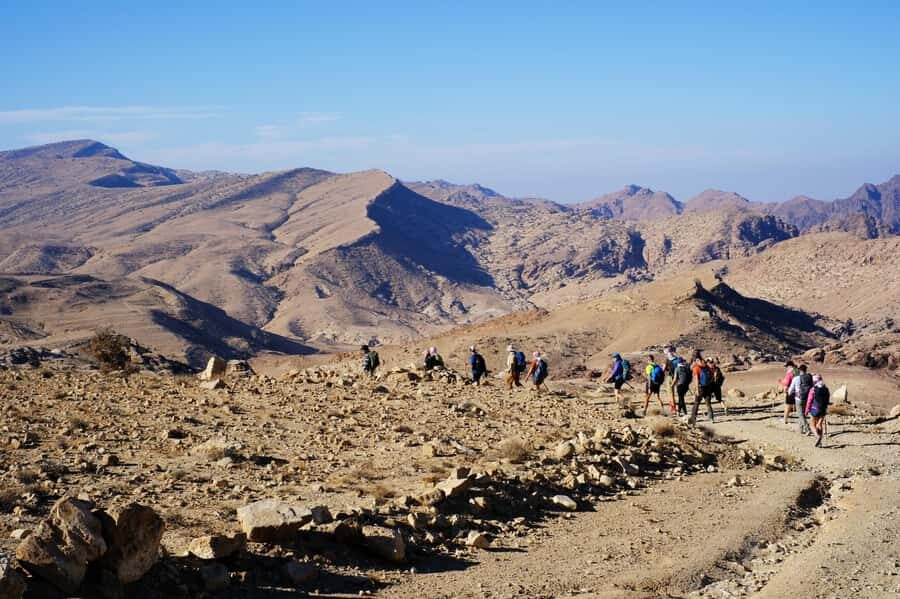 Jordan Trail: Dana to Petra 4-Day Trekking Tour - How You Enter Petra: Little Petra First, Then the Main Site