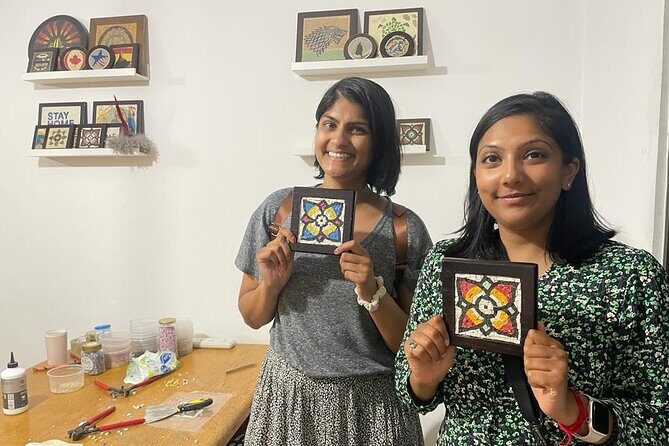 Mosaic Art Class in Amman - Choosing your mosaic: templates, sizes, and real customization