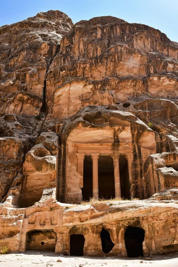 One Day Tour from Aqaba - Petra and Wadi Rum - Aqaba - Petra starts with rose-red stone and a big dose of scale