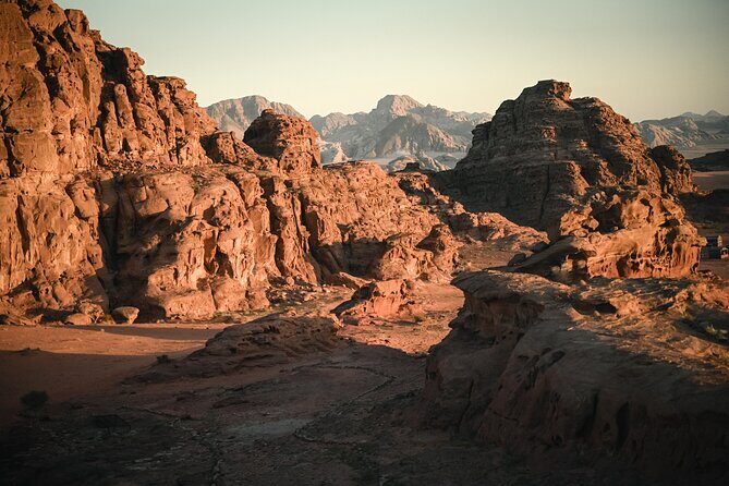 Petra to Wadi Rum Trek - 6 Days - Day 3: Wild Desert Mountains Toward a Camp Near the Jordan Valley