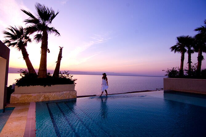 Private Petra Day Trip Including Dead Sea from Amman - Dead Sea region near Sowayma: swim time with included facilities