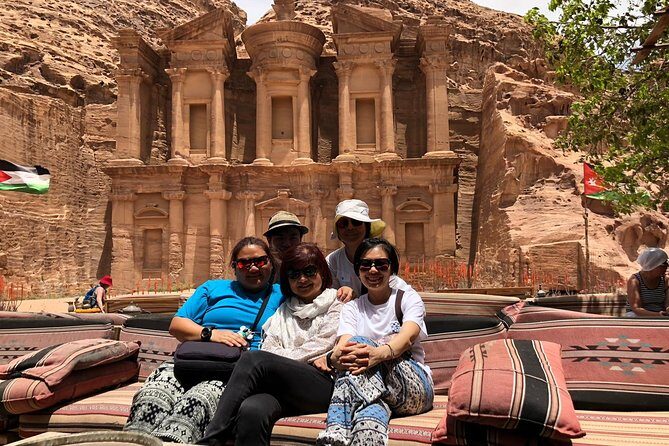 Private Tour Petra with Monastery El Deir and lunch - Entering Petra via the Visitor Centre and the Ticket Handoff