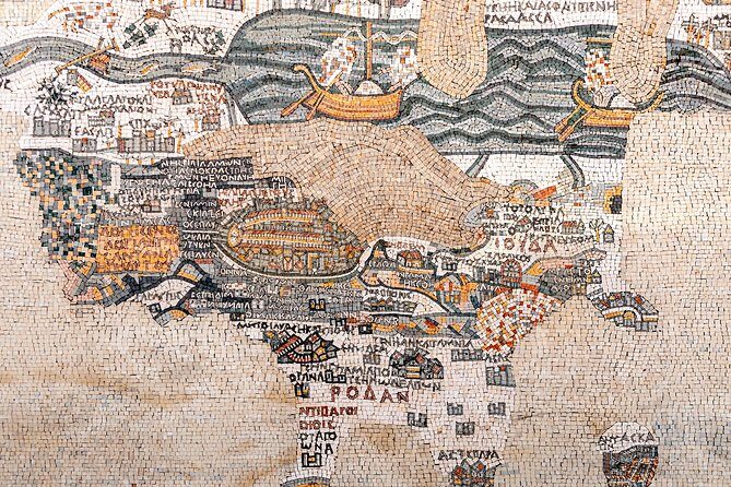 Private Tour to Madaba Mosaic City and Mount Nebo from Amman - La Storia Museum and the optional mosaic crafts