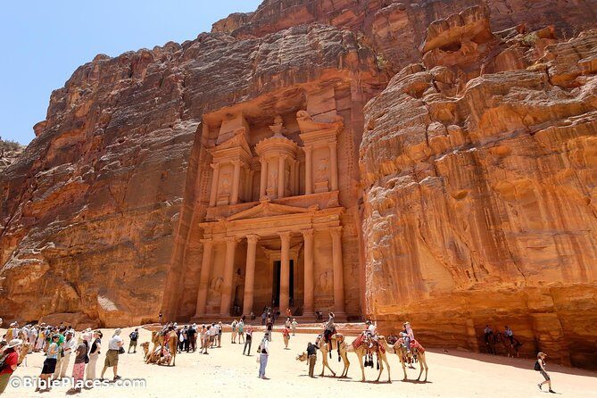 Treasures of Jordan Tour-7 Days Discover Petra & Dead Sea & Wadi Rum with Hotels - Day 6: Jerash Ruins and Ajloun Castle, Then the Dead Sea