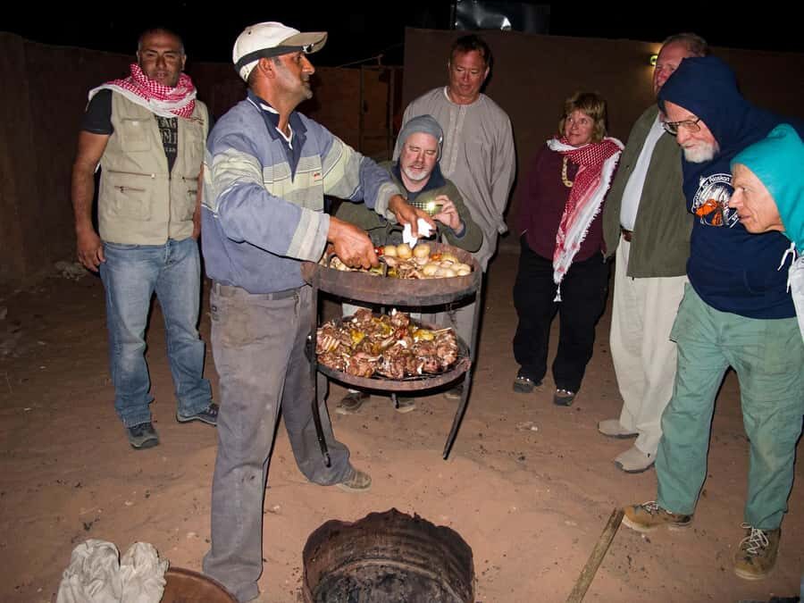 Wadi Rum: 2 Hour Camel Ride at Sunset/Sunrise Overnight - Fire Camp Overnight Inside Wadi Rum Protected Area: Dinner, Bonfire, and Stars