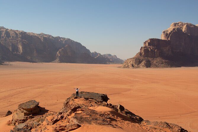 Wadi Rum Desert Sunset Tour - Landmark stops: Ain Abu Aineh to Little Rock Bridge