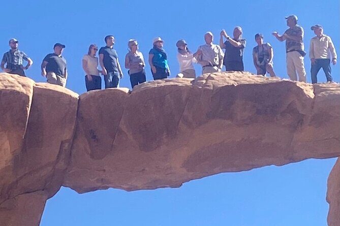 Wadi Rum overnight jeeptour - 1 Day/ 1 Night - The morning route: Lawrence’s Spring to Al Ramal dunes
